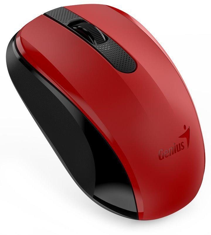 GENIUS bezdrátová tichá myš NX-8008s červená (31030028401)