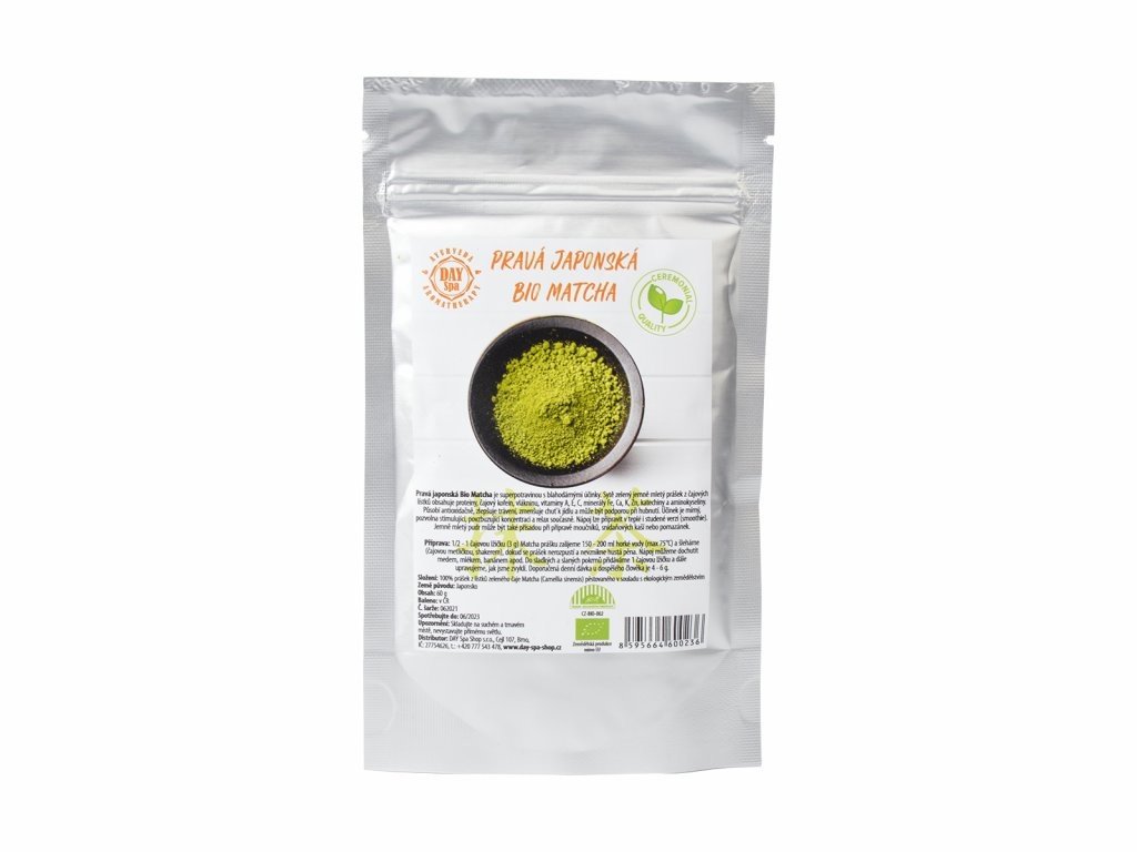 Day Spa BIO Matcha čaj varianta: malé 60g