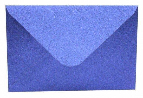 Paper Design Obálka C6 s ražbou - tm. modrá - 190444