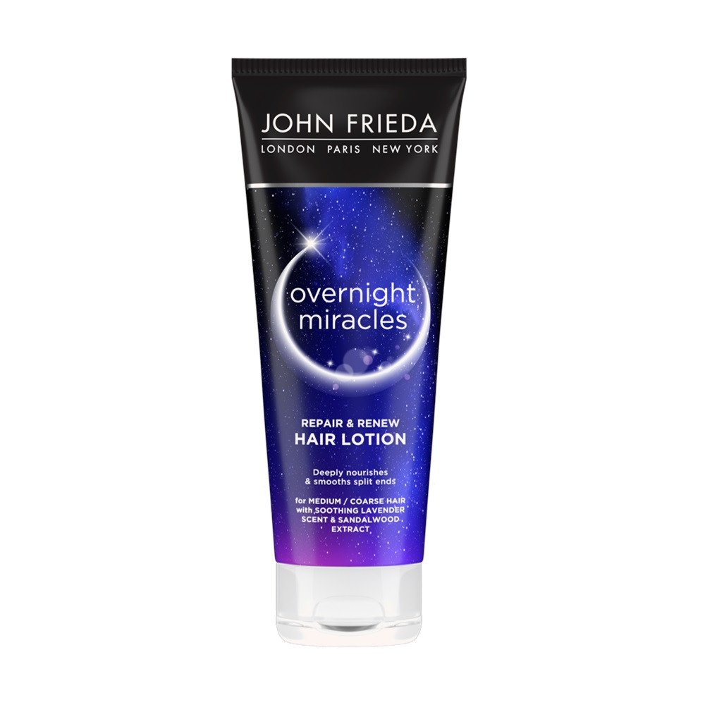 John Frieda Noční balzám na vlasy Overnight Miracles (Repair & Renew Hair Lotion) 100 ml