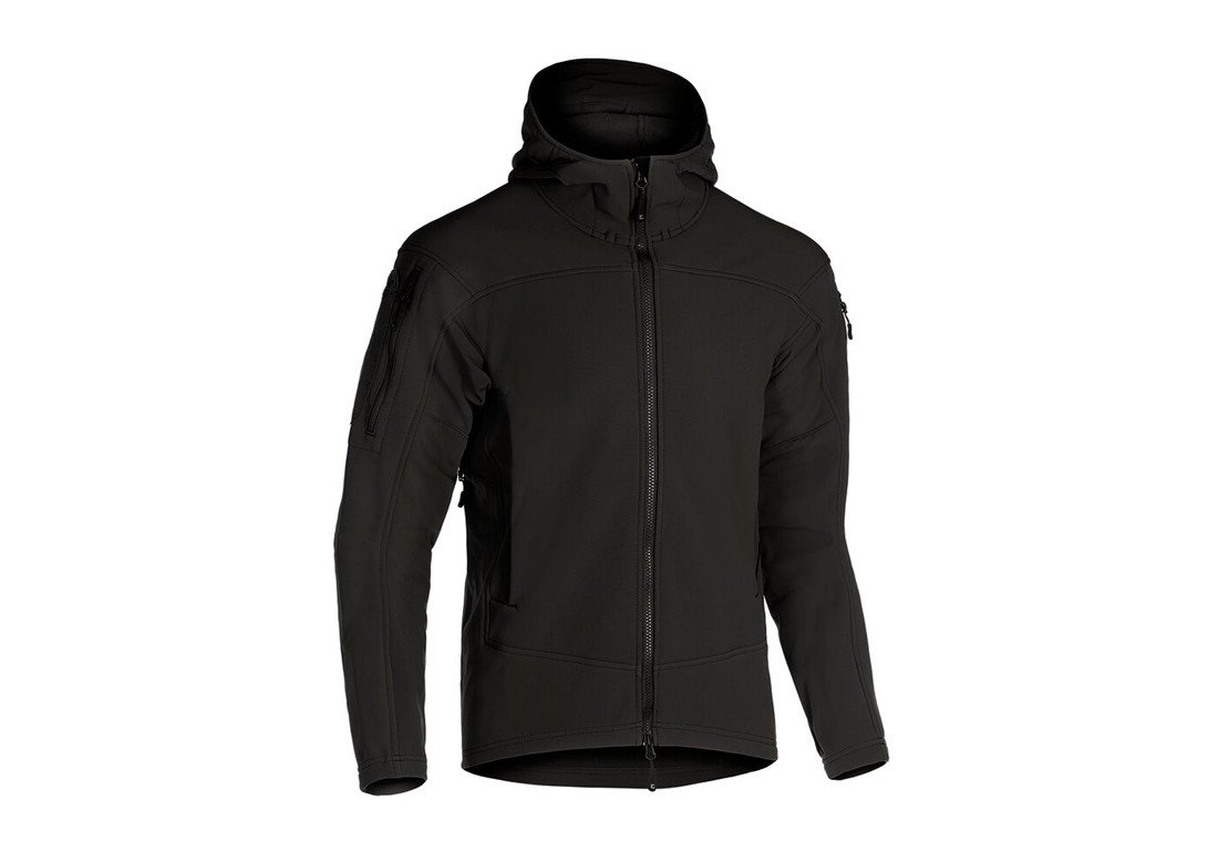 Softshellová bunda Audax Hoody CLAWGEAR® – Černá (Barva: Černá, Velikost: M)