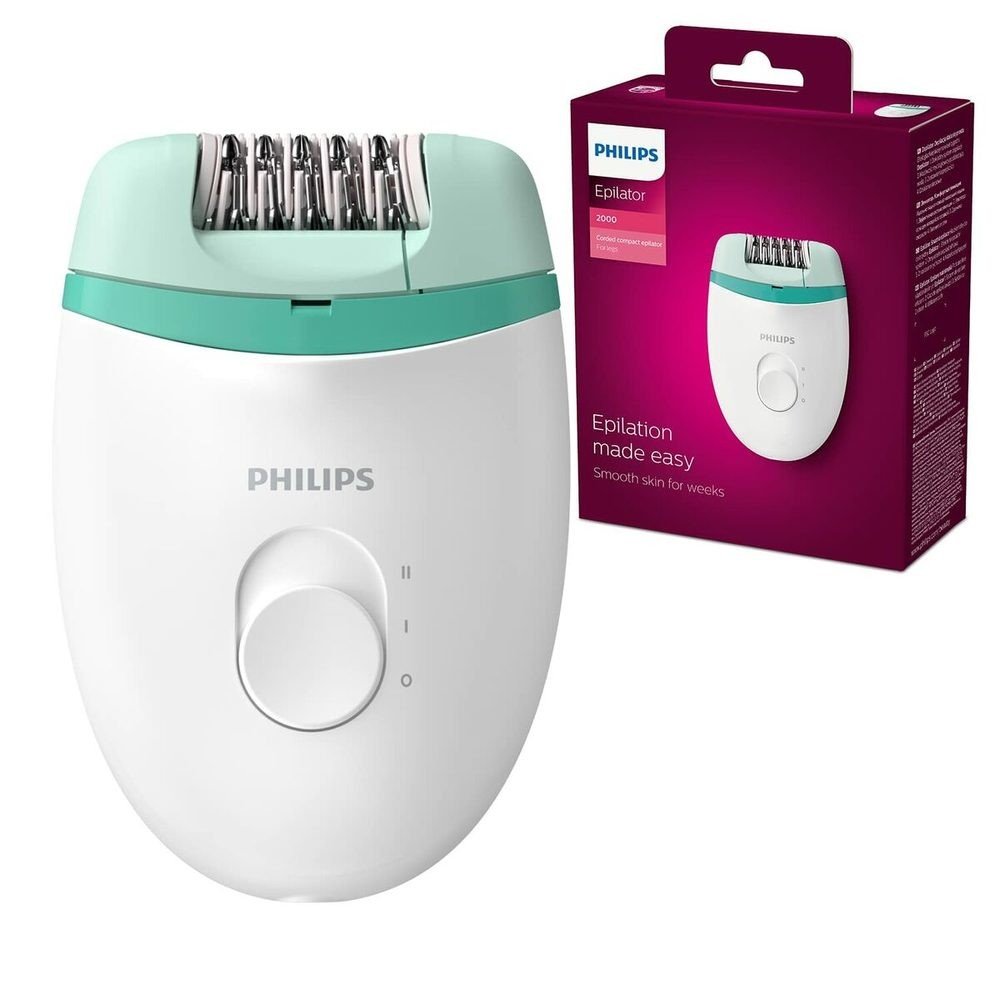 Elektrický epilátor Philips BRE224/00 15 V Bílý