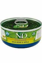 N&D CAT PRIME Adult Boar & Apple 70g 1+1 zdarma