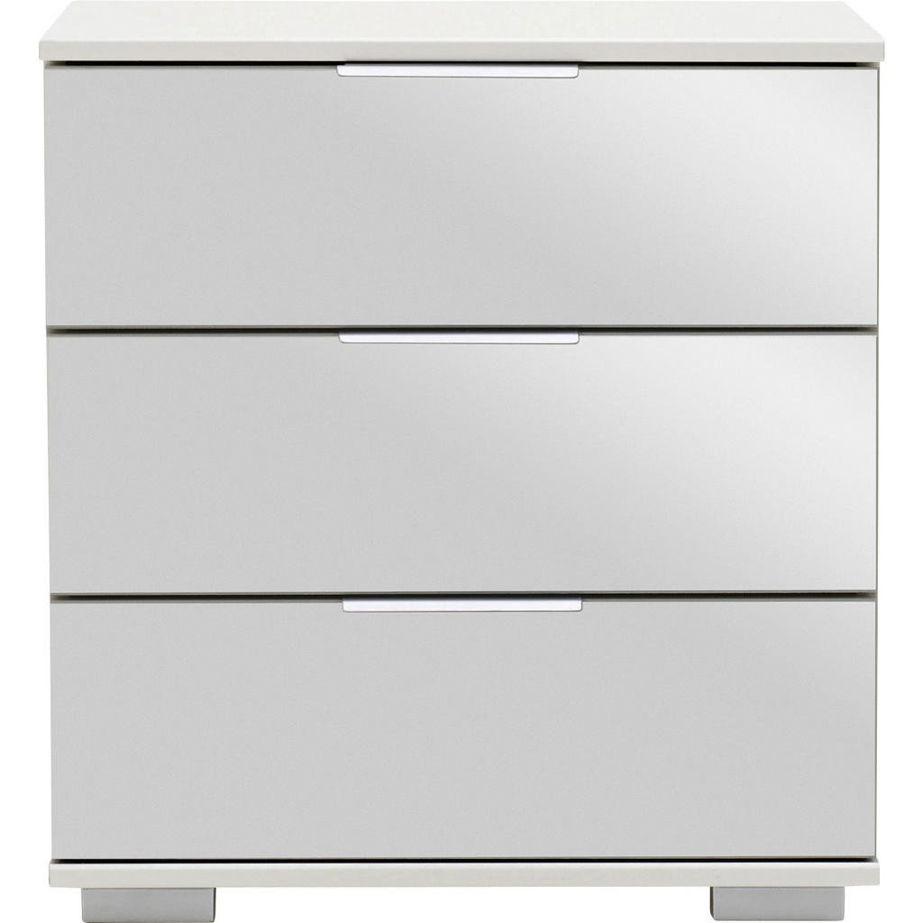 Carryhome NOČNÍ STOLEK, bílá, 52/58/38 cm