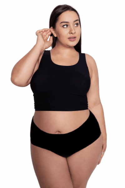 Julimex Flexi-One Plus Size Maxi černé Kalhotky XXL/XXXL černá