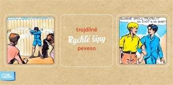 Albi - Rychlé šípy: Trojdílné pexeso