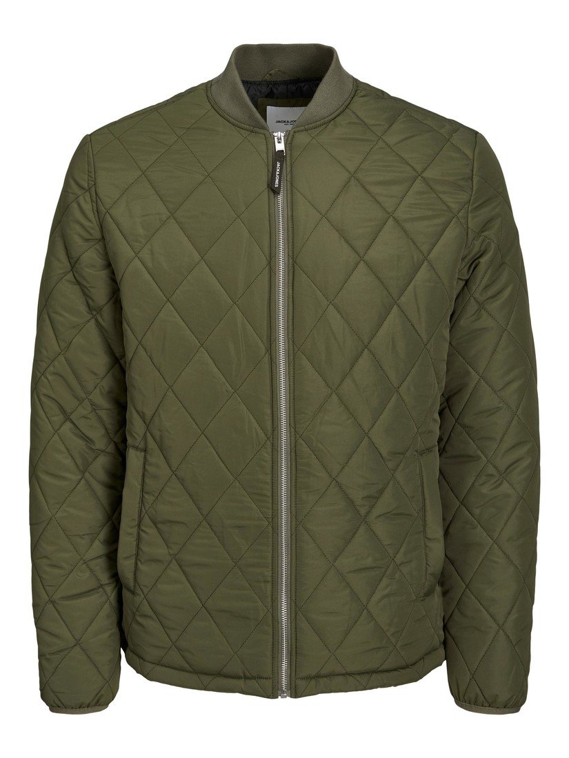 Jack&Jones Pánská bunda JJKEEN 12223159 Dusty Olive S