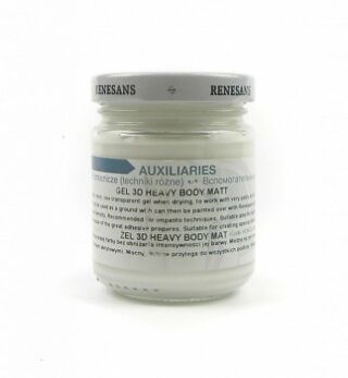 Strukturovací 3D gel matný – heavy body 110ml