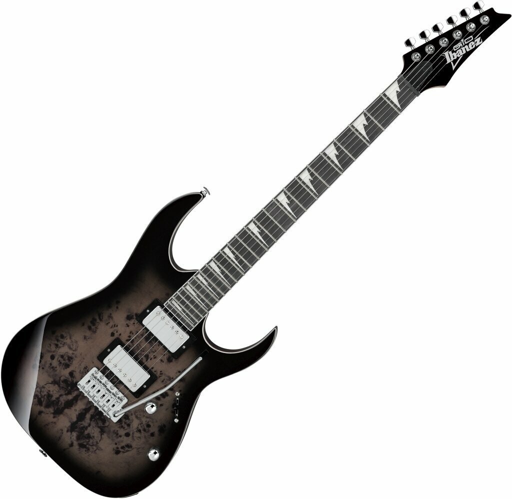 Ibanez GRG220PA1-BKB Transparent Brown Black Sunburst