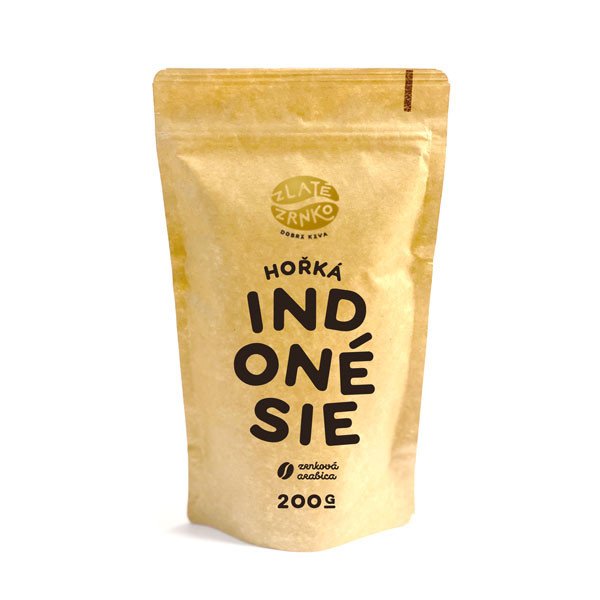 Káva Zlaté Zrnko - Indonésie - 