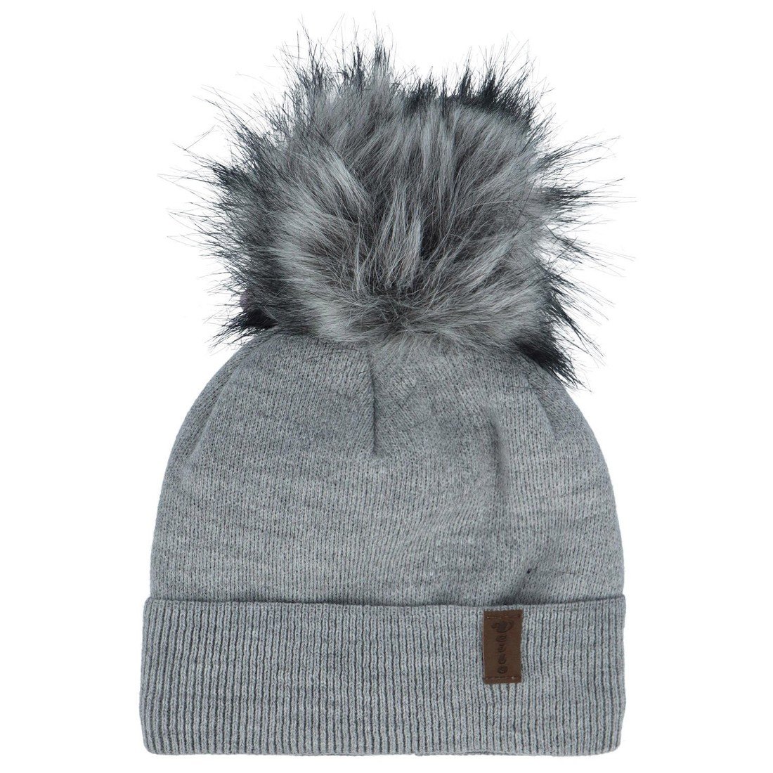 Stylová dámská zimní čepice Floka, šedá