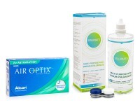 Alcon Air Optix for Astigmatism (6 čoček) + Solunate Multi-Purpose 400 ml s pouzdrem