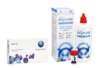 CooperVision Biofinity (6 čoček) + Oxynate Peroxide 380 ml s pouzdrem