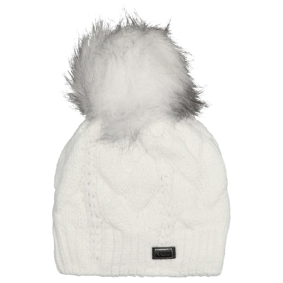 Stylová dámská zimní čepice Tulo, bílá