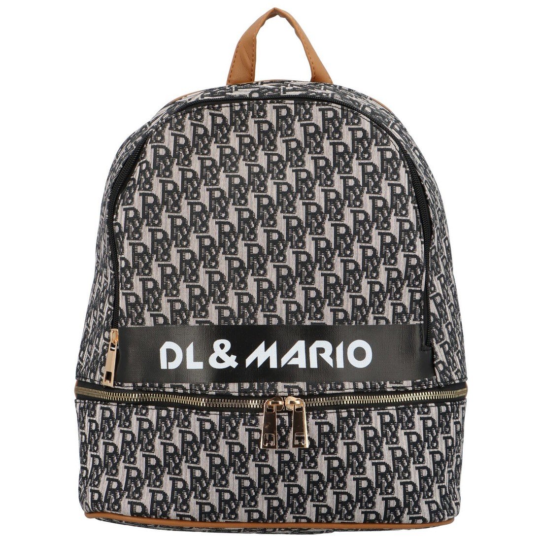 Trendový dámský koženkový batoh Ripo, černá