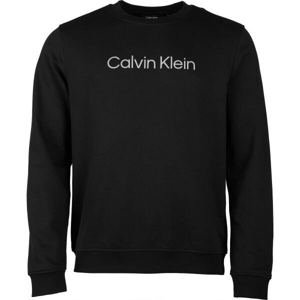 Calvin Klein PW PULLOVER Pánská mikina, černá, velikost M