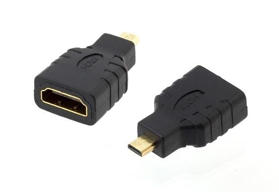 LED21 HD26 ADAPTER - REDUKCE HDMI MICRO HDMI GOLD