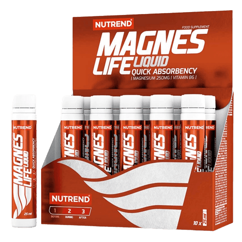 Nutrend Magneslife Liquid pomeranč 10 x 25 ml