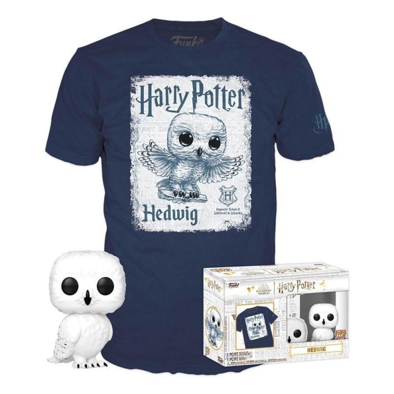 Funko POP & Tee: Harry Potter - Hedwig (velikost XL)