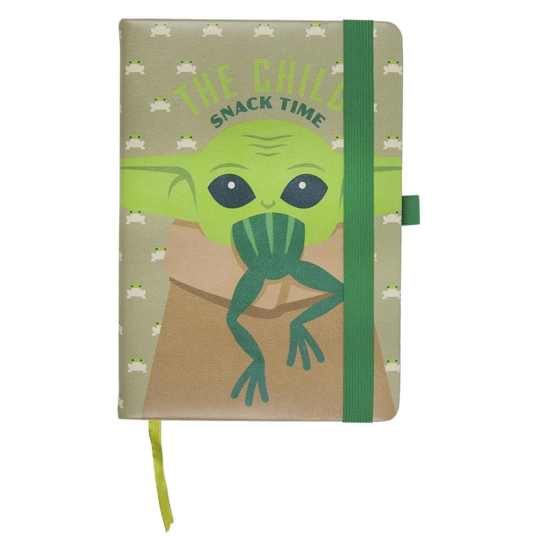 NOTEBOOK FAUX-LEATHER THE MANDALORIAN THE CHILD