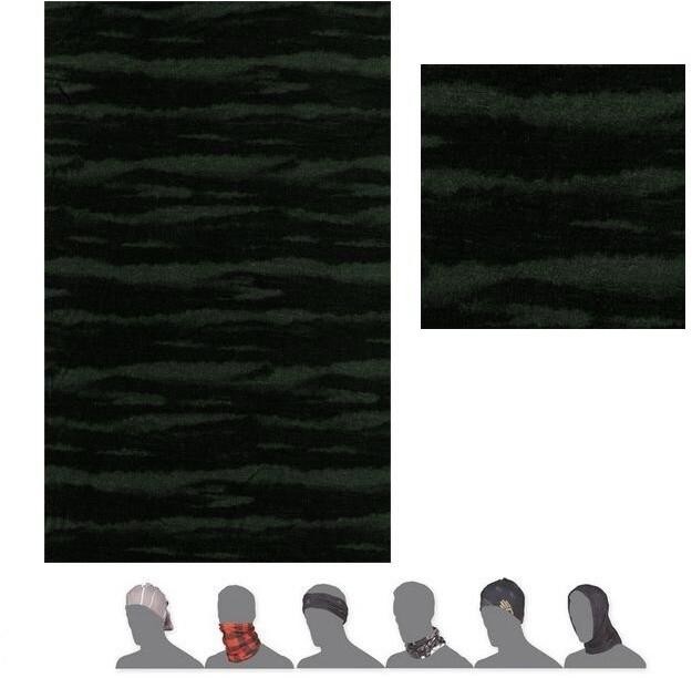 Sensor Tube Merino Impress šátek multifunkční černá/batik