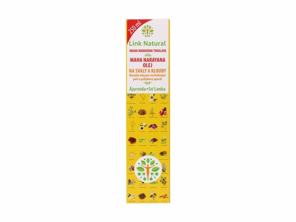 Link Natural Maha Narayana masážní olej 250 ml