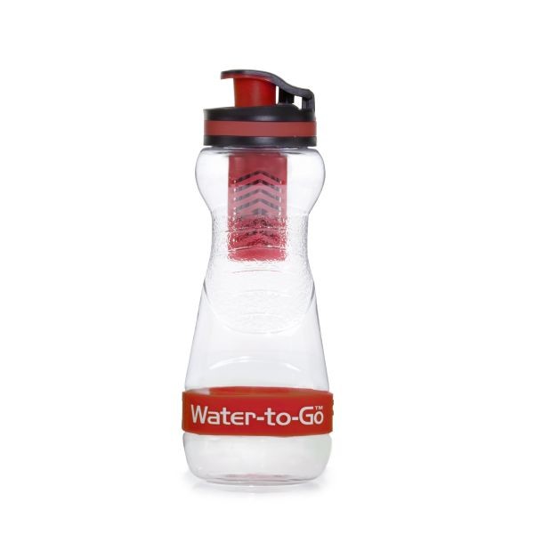 Láhev Water-To-Go 500 ml - červená