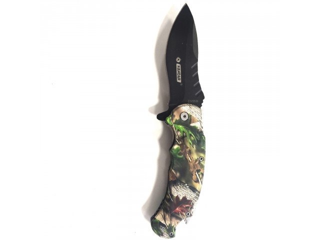 Skládací turistický nůž Kandar, vícebarevný, 23 cm