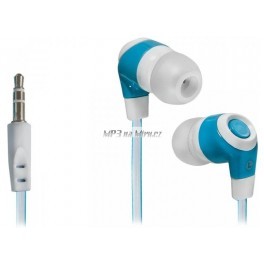 Peckové sluchátka Trendy 702 modro-bílé
