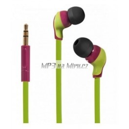 Peckové sluchátka Juicy MPH-812 zelené