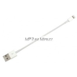 Datový kabel iPhone 5/ 5s/ 6 Lightning 18cm