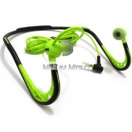 Sportovní sluchátka RM-S15 Sporty zelené