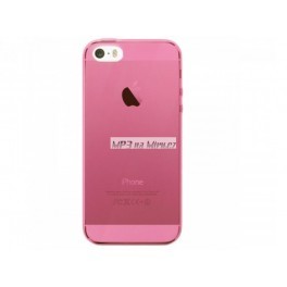 Silikonový obal iPhone 5SE / 5S/ 5 růžový