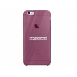 Silikonový obal iPhone 6 plus růžový
