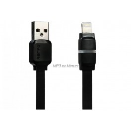 Datový Lightning USB LED kabel černý