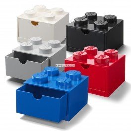 LEGO stolní box 4 se zásuvkou