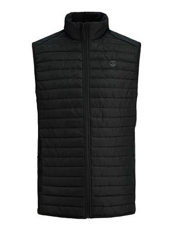 Jack&Jones Pánská vesta JJEMULTI 12200684 Black XL