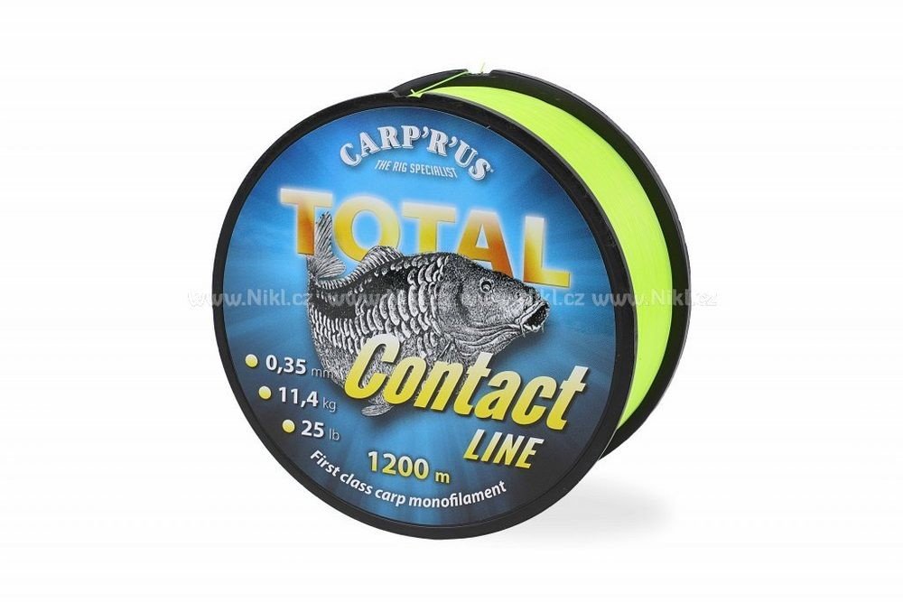 Carp'R'Us Vlasec Total Contact Line Yellow 1200m - 0,30mm