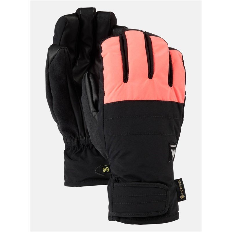 rukavice BURTON - Mens Reverb GORE TEX Glove True Black Tetra Orange (004)