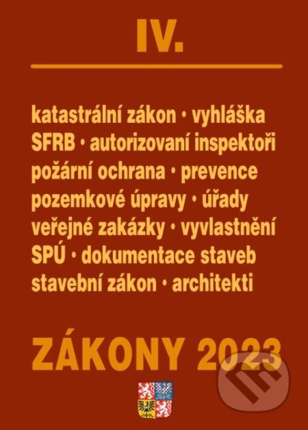 Zákony IV / 2023 - stavebnictví, půda - Poradce s.r.o.