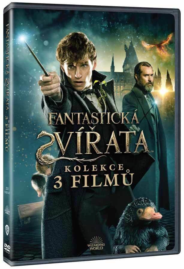 Fantastická zvířata 1-3 kolekce (3 DVD)