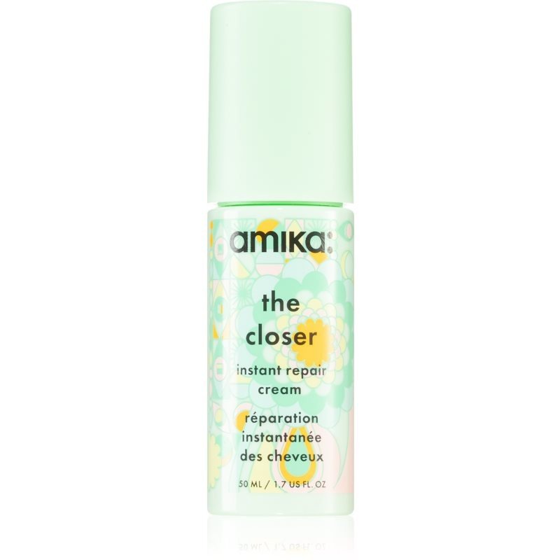 amika The Closer krém na vlasy pro lesk a hebkost vlasů 50 ml