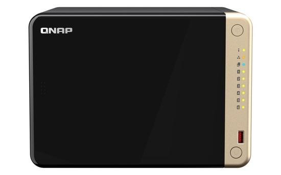 QNAP TS-664-8G (4core 2,9GHz, 8GB RAM, 6xSATA, 2x M.2 NVMe slot, 1xPCIe, 1xHDMI 4K, 2x2,5GbE, 4xUSB), TS-664-8G