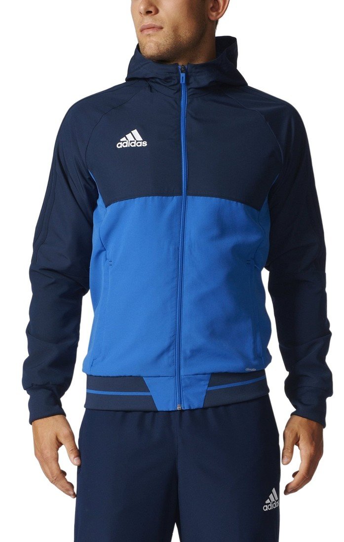 Bunda s kapucí adidas TIRO17 PRE JKT