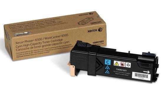 Xerox original toner pro WC6505/ 6500/ azurový  2 500 str., 106R01601