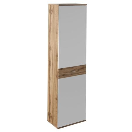 Kondela Skříňka na boty TYP 7, dub Wotan/bílá, CYRIL