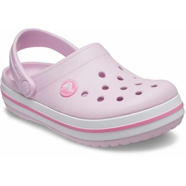 Crocs CROCBAND T Dětské nazouváky, růžová, velikost 23/24