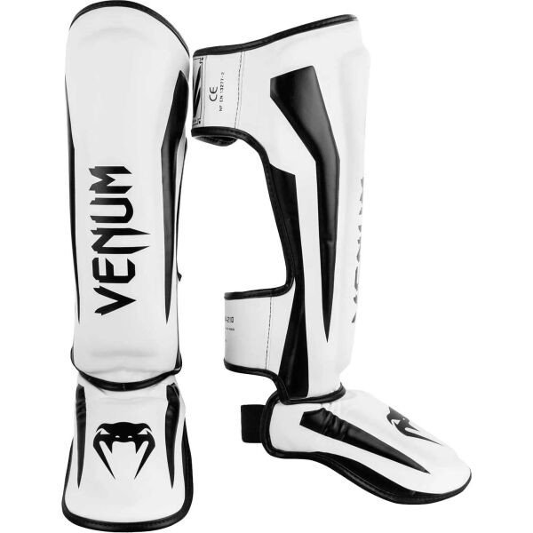 Venum ELITE STANDUP SHIN GUARDS Chrániče holení, bílá, velikost XL