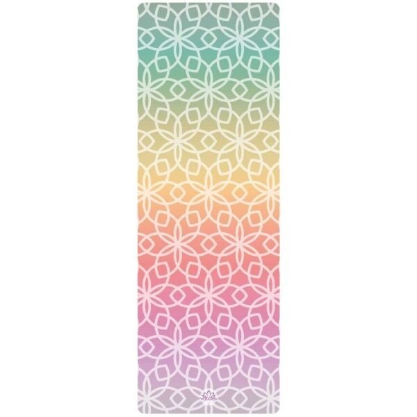 YOGGYS TRAVEL YOGA MAT 1.5 MM Podložka na jógu cestovní, růžová, velikost UNI