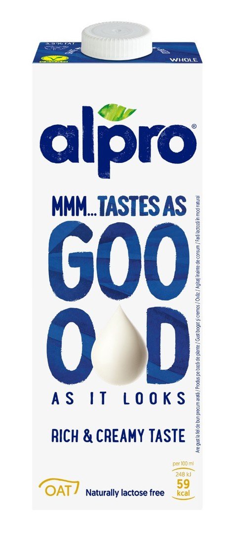 Alpro Ovesný nápoj This is Not M*lk 3.5% 1l 8 ks